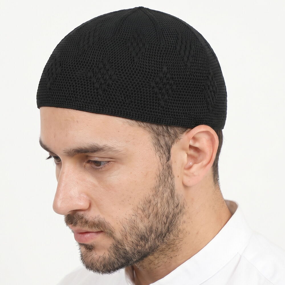 Zümrüt Buhara Lüks Takke El Örgüsü - Siyah