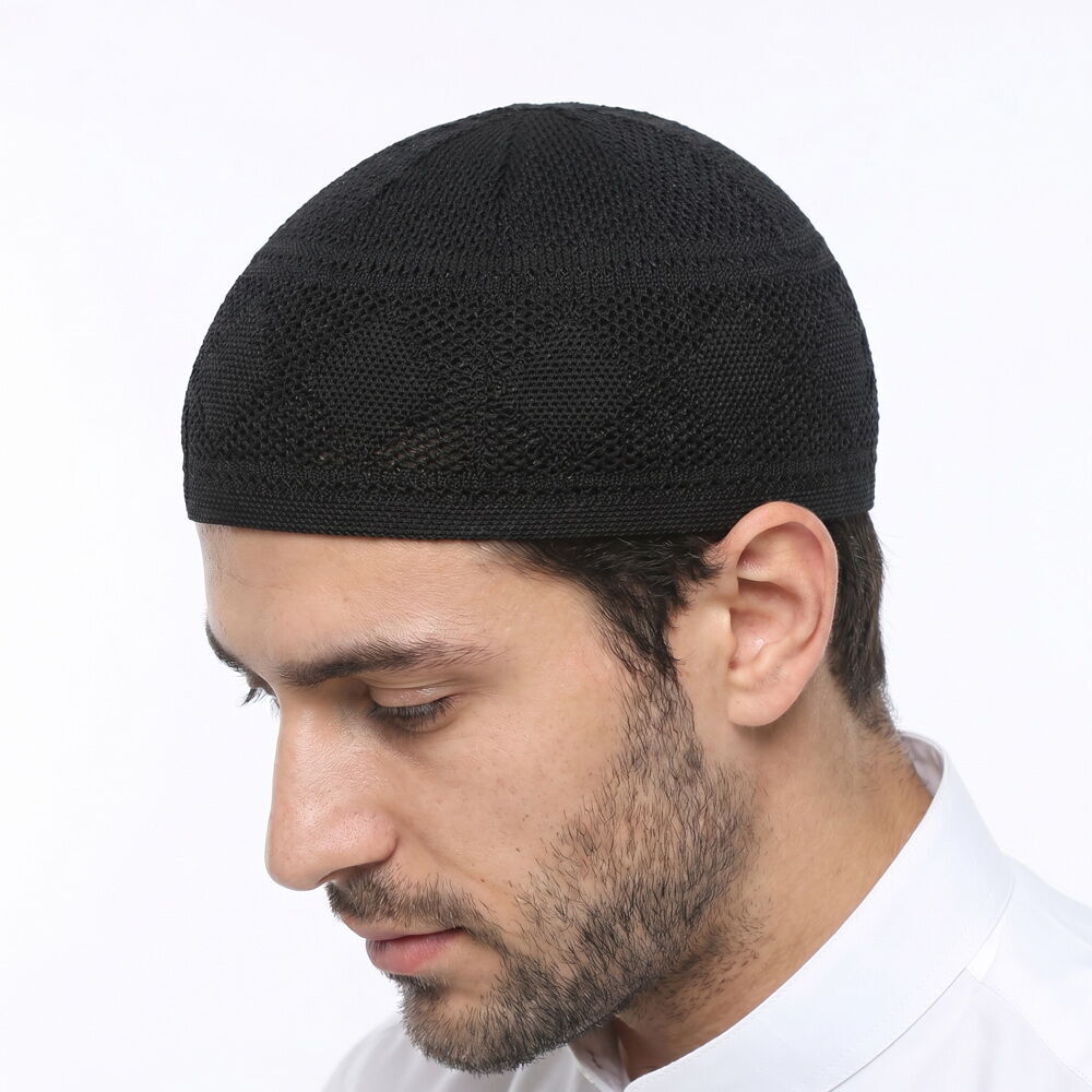 Zümrüt Lüks Takke El Örgüsü - Siyah