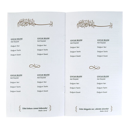  Dini Nikah Akdi Hatıra Cüzdanı 8.Sayfa/32 Farzlı