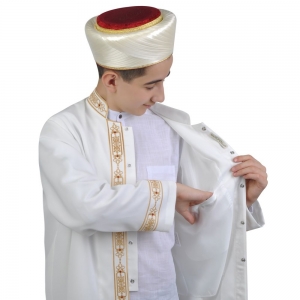 İcazet Alim Çocuk Cübbe Krem ( Fiyat İçin İletişime Geçiniz )