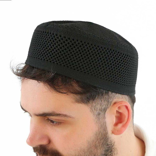  Lüks Nisa Kalıp Takke Siyah