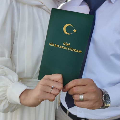 Dini Nikah Akdi Hatıra Cüzdanı 8.Sayfa/32 Farzlı