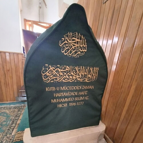  Tabut Örtüsü & Puşideleri - Kutb-u Müceddedi Zaman Harvatize Hafız Muhammed Selim Hz. (Özel Ölçü Yapılmaktadır.) - Urfa