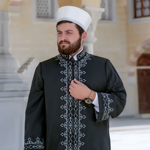 İbni Sina İmam Cübbesi Siyah